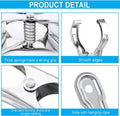 6 Jumbo Stainless Steel Clothes Pegs - 12cm Laundry Clips - SuperSaverAU - view 3