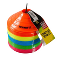 Marker Cones 50 Pack - 50 Low-Rise Weather Resistant Training Discs, 5 Colors - SuperSaverAU - view 2