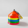 Marker Cones 50 Pack - 50 Low-Rise Weather Resistant Training Discs, 5 Colors - SuperSaverAU - view 3
