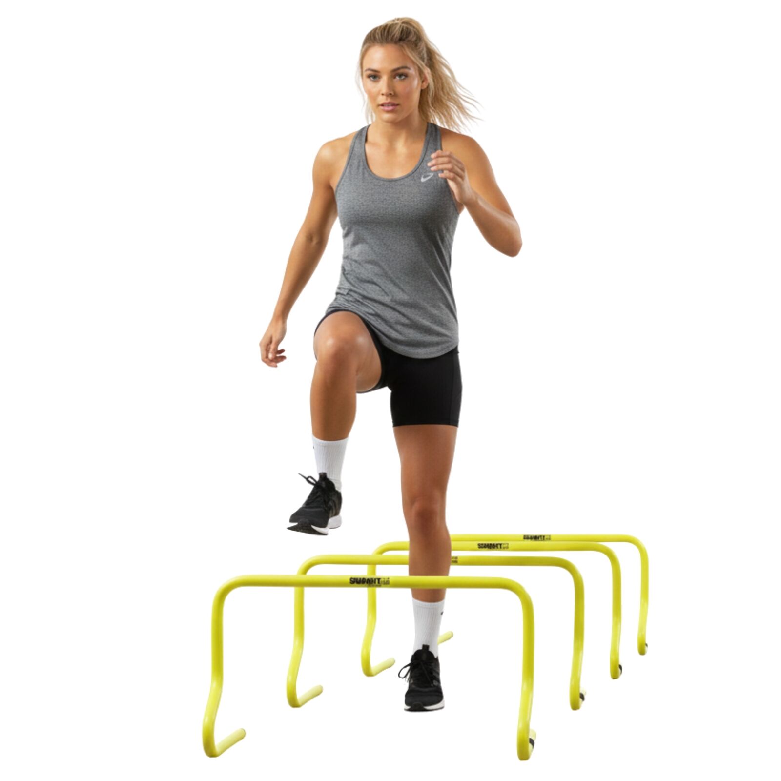 Premium Agility Training Hurdles 30cm for Sport & Football - 4 Pack