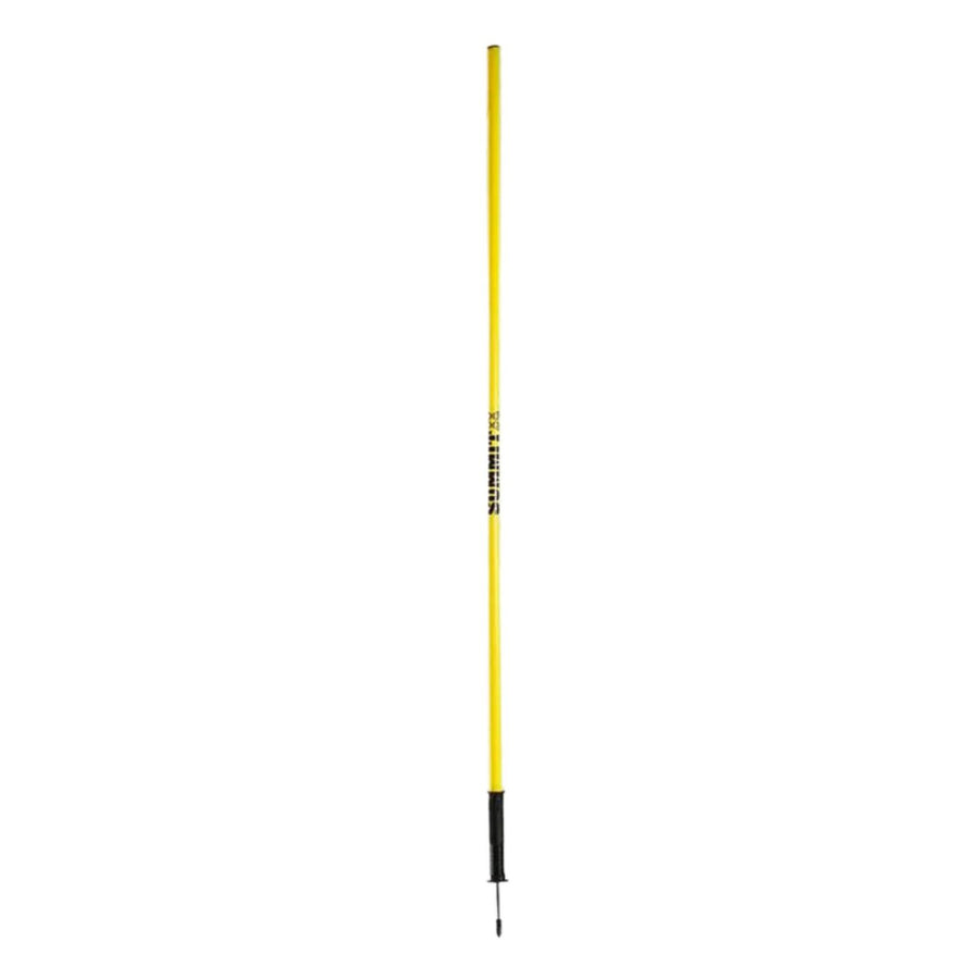Premium 10x Agility Slalom Training Poles with Spring Spike Base & Carry Bag - 170cm