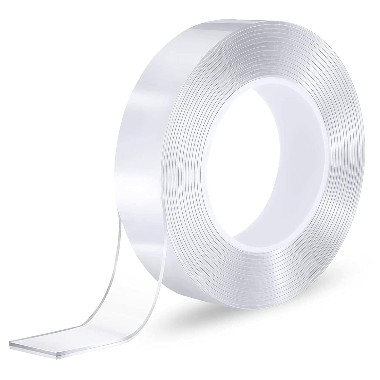 Double-Sided Nano Mounting Tape 2M x 20mm - Traceless Clear Adhesive Gel - SuperSaverAU - view 1