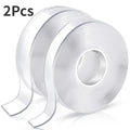 Premium Double-Sided Nano Mounting Tape – Clear Gel 2 Pack, 2m x 20mm