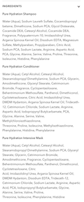 Terre A Mer Pure Hydration Keratin Aftercare Travel Kit 4 Piece Hair Care Set