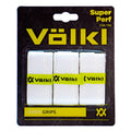3-Pack Volkl Super Perf Over Grips for Tennis Squash Pickleball Racquets - White - SuperSaverAU - view 1