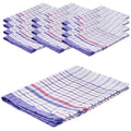 12pcs 100% Cotton Jumbo Tea Towel 90cm x 63cm - Assorted Colours - SuperSaverAU - view 2