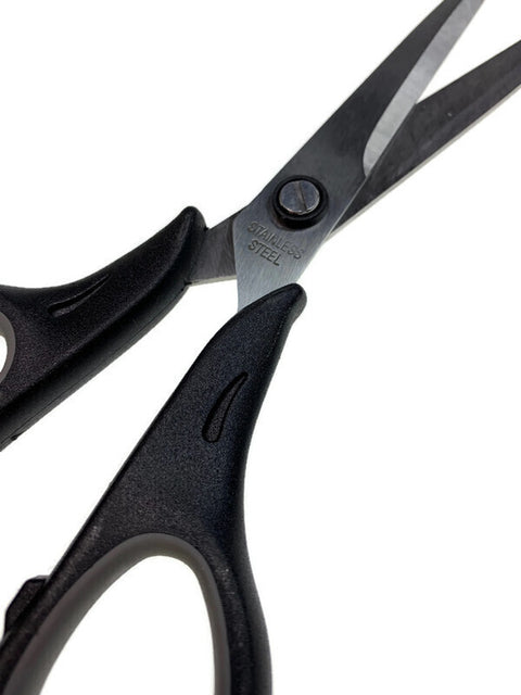 Stainless Steel Scissors with Soft Handle - Ergonomic Grip for Kitchen, Office, School - SuperSaverAU - view 2