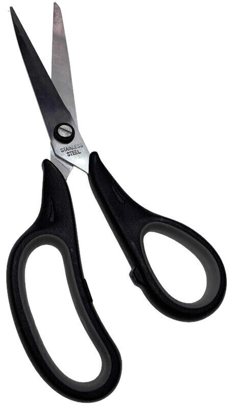 Stainless Steel Scissors with Soft Handle - Ergonomic Grip for Kitchen, Office, School - SuperSaverAU - view 3