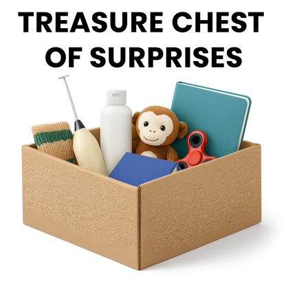 Treasure Chest of Surprises - Surprise Box with Random Goodies