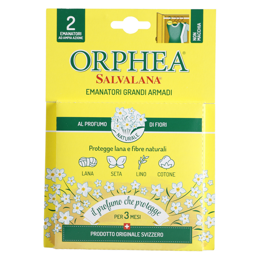 Orphea Clothes Protector Natural Floral Diffusers – 2 Pack