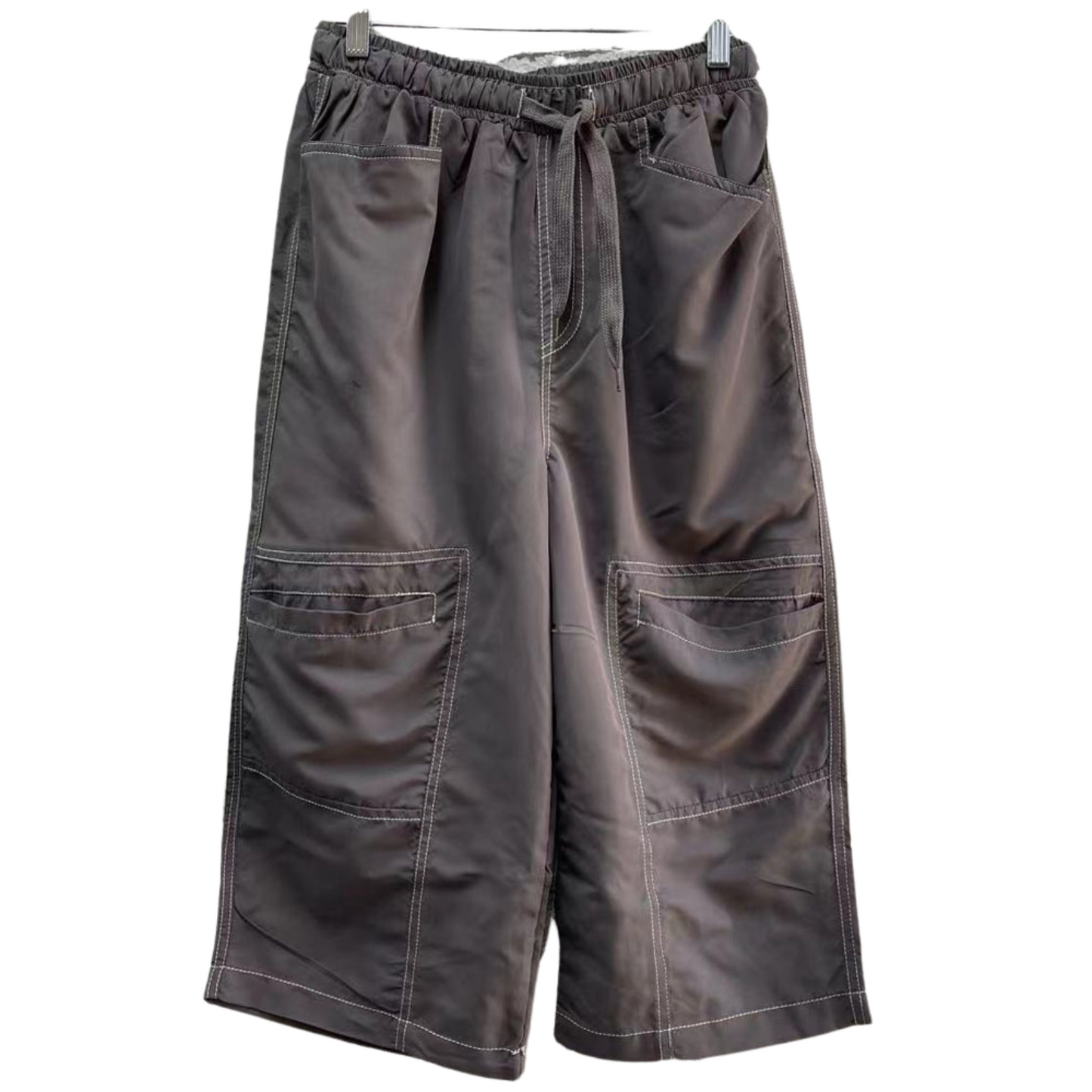 Rabbit Mens Microfibre Cargo Shorts 3/4 Length - Summer Comfort - Size S