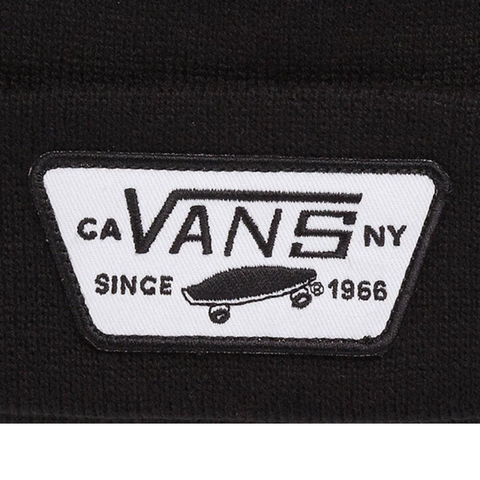 VANS Milford Beanie Winter Knit Hat - Black