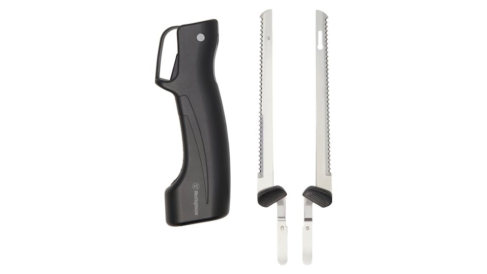 Westinghouse Electric Carving Knife - Ergonomic, Serrated Blades, Easy to Clean - SuperSaverAU - view 3