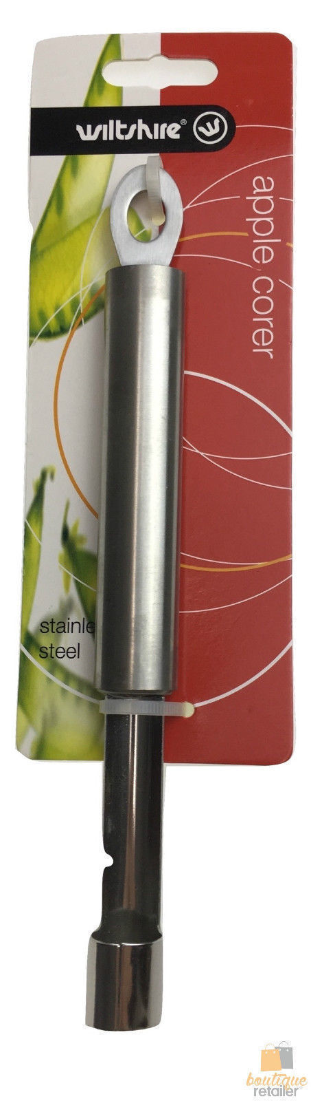 WILTSHIRE Stainless Steel Apple Corer – 3 Pack