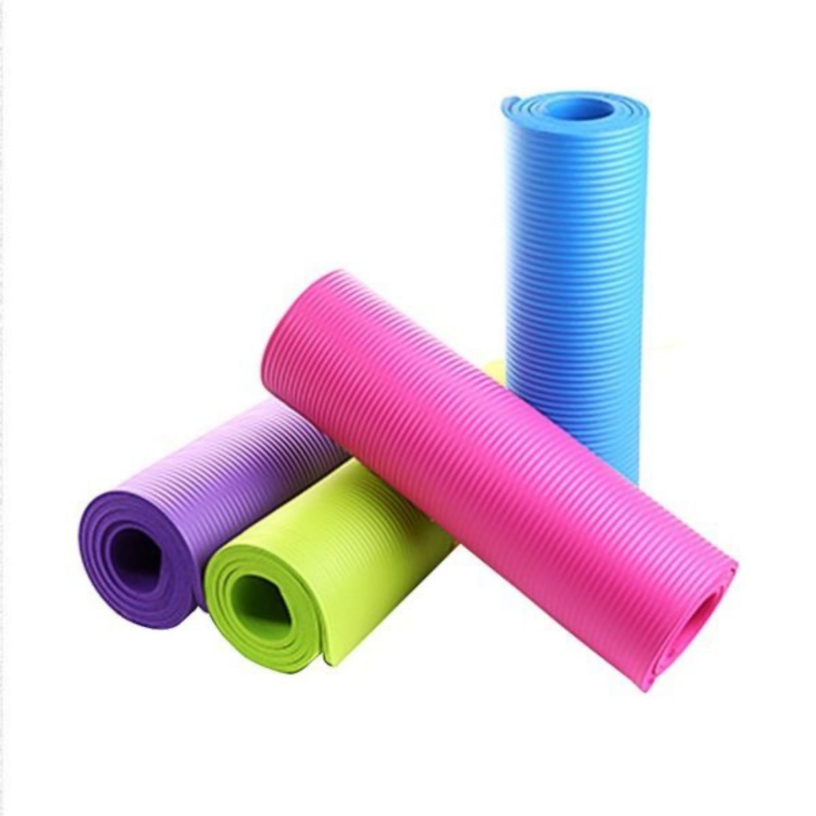 Premium Non-Slip EVA Yoga Mat for Pilates & Floor Exercise - Assorted Colours, 3mm