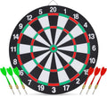 15" Professional Dartboard Set with Steel Darts - Double-Sided - SuperSaverAU - view 2