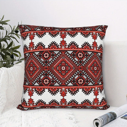 Premium Ukrainian Folk Print Cushion Cover – 45 x 45cm