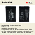 Hridz LP-E17 Batteries and Dual Charger for Canon EOS Cameras