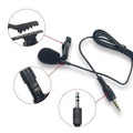 Hridz 3.5mm Clip-On Lavalier Lapel Microphone for Mobile Phones