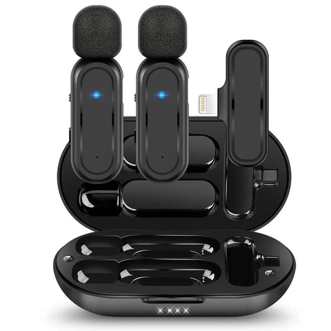 HRIDZ Wireless Lavalier Microphone for iPhone & iPad