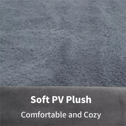 PawfectFriend Large Orthopedic Dog Bed - 3-Side Bolster, Removable Cover