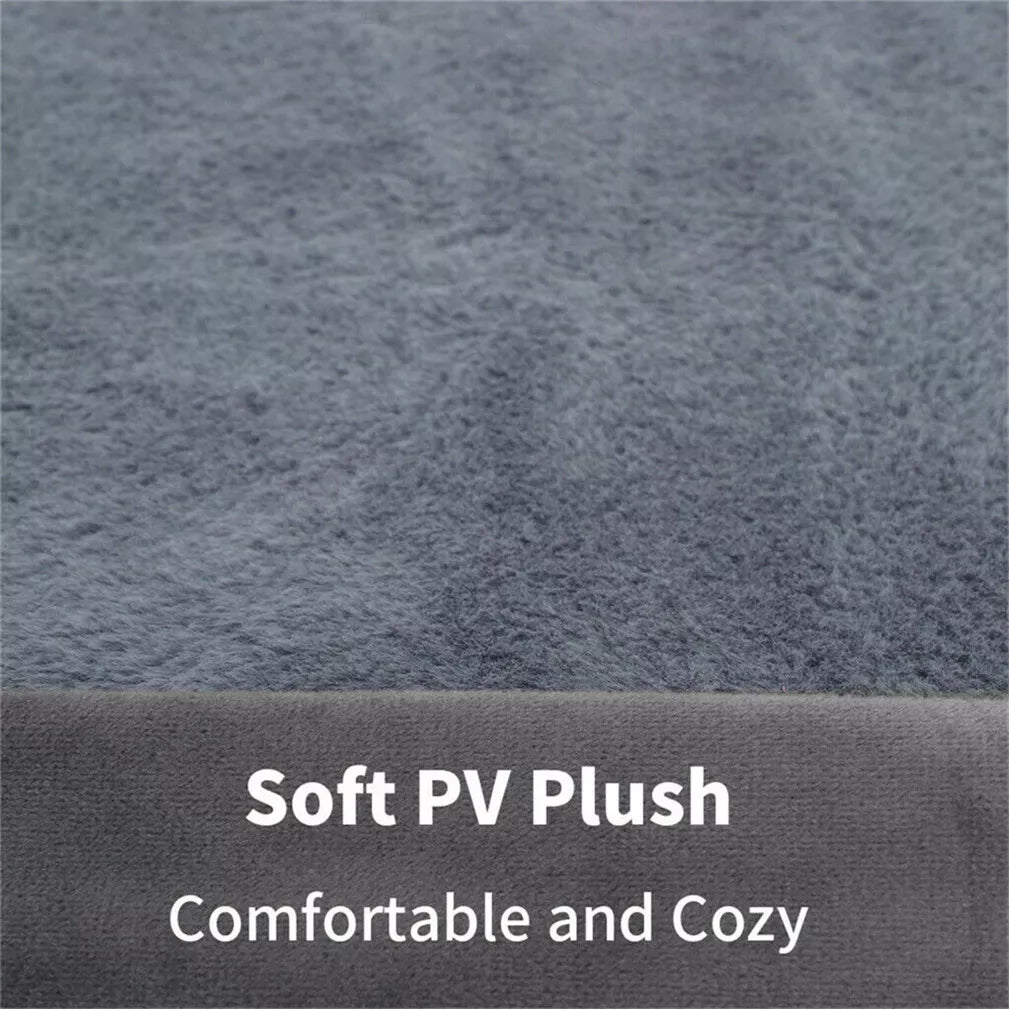 PawfectFriend XL Orthopedic Dog Bed - 3-Side Bolster, Removable Cover, Calming Mattress