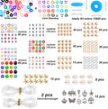 Premium Polymer Clay Beads Kit - 13200PCS, 84 Colors, Alphabet & Accessories for DIY Jewelry - SuperSaverAU - view 1