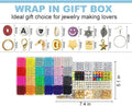 THELI-CRAFT 6000pcs Polymer Clay Beads Set, 24 Colors, Jewelry Making Kit - SuperSaverAU - view 1