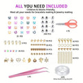 10800pcs Clay Beads Jewelry Making Kit - 72 Colors Heishi Spacer Beads - SuperSaverAU - view 3