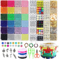 THELI-CRAFT 7200pcs Polymer Clay Beads Set - 24 Colors, Jewelry Making Kit - SuperSaverAU - view 1