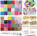 25000 Pcs DIY Acrylic Bead A-Z Letter Beads & Polymer Clay Kit for Bracelet Making - SuperSaverAU - view 1