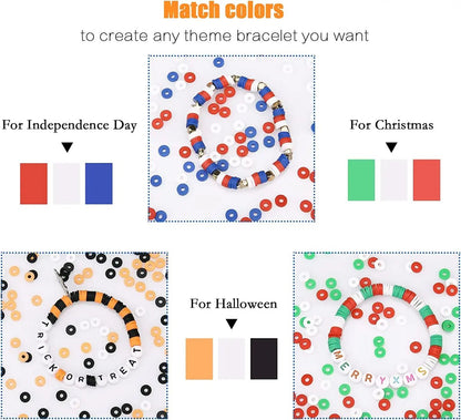 TheliCraft DIY Jewelry Making Kit: 35000PCS 2mm Glass Seed Beads & Alphabet Beads Set