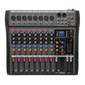 Hridz CT-80S 8-Channel Bluetooth USB Audio Mixer