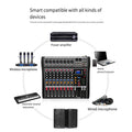 Hridz CT-80S 8-Channel Bluetooth USB Audio Mixer