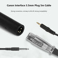 Premium HZ-320 Professional Shotgun Condenser Microphone with 7m Cable