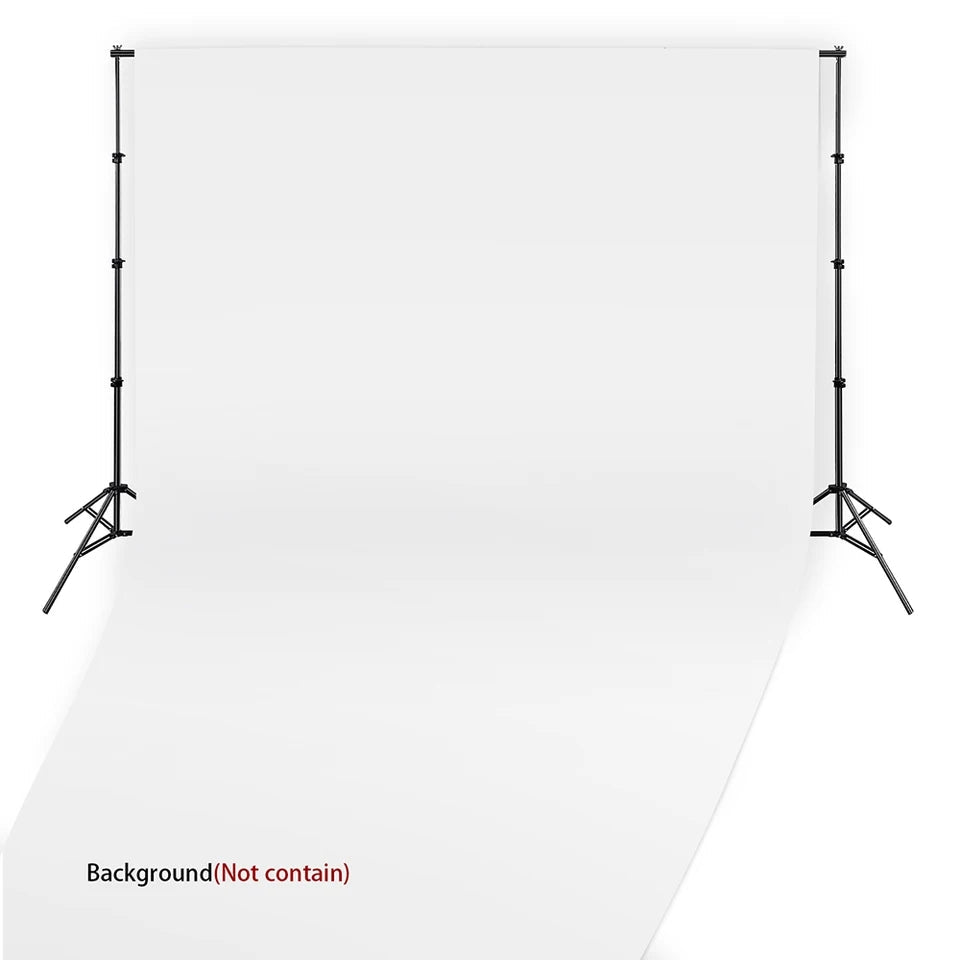 Premium 2.6m x 3m Heavy Duty Photography Backdrop Support System