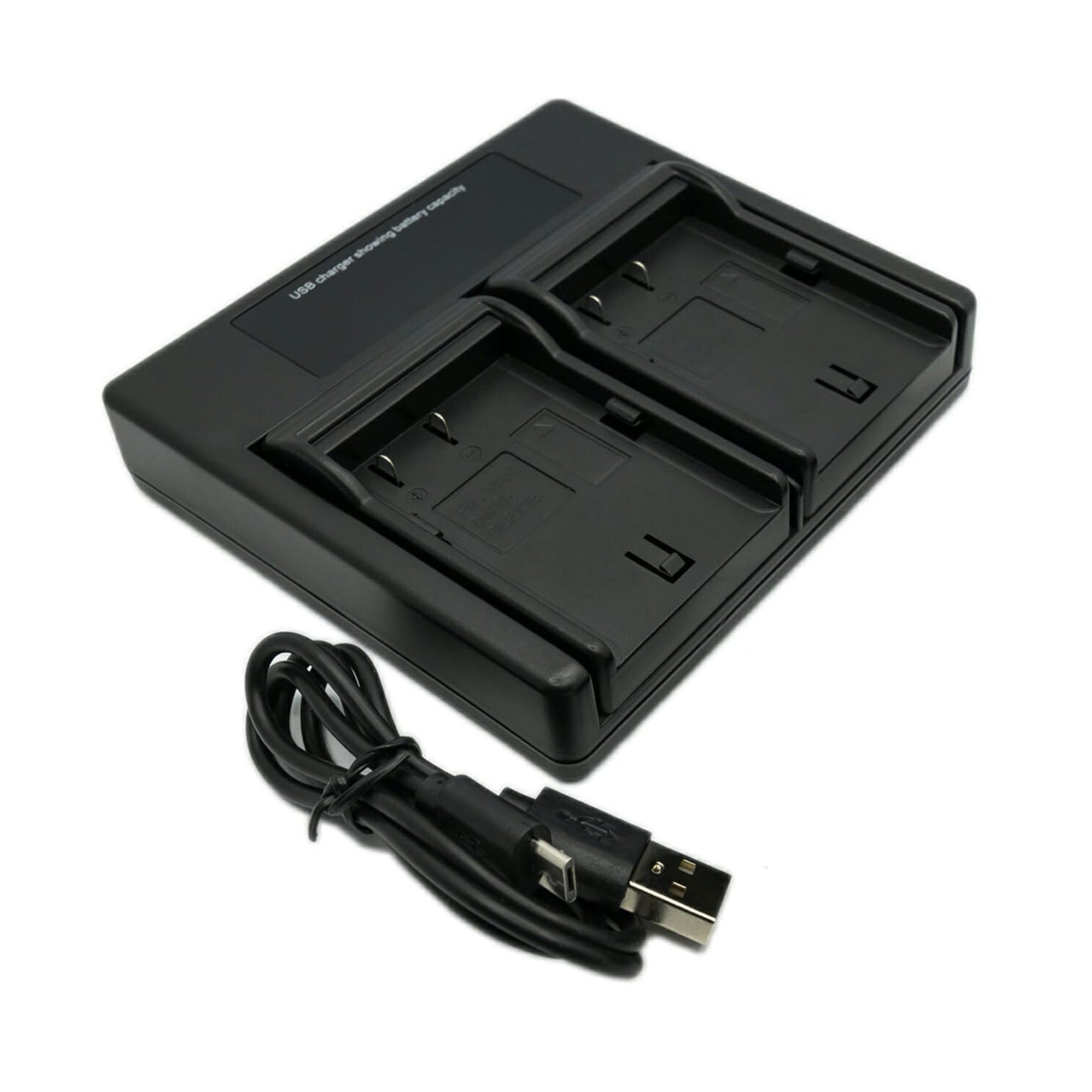 Hridz DMW-BLF19 Dual Battery Charger for Panasonic Cameras