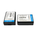 HridZ LP-E10 Battery Pack for Canon, 2-Pack 1100mAh with Dual Charger - SuperSaverAU - view 5