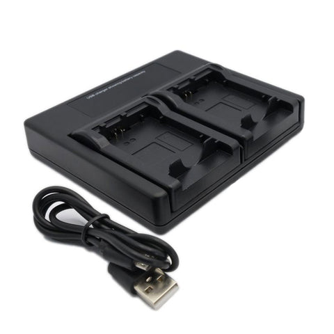 Hridz NP-FW50 Dual Battery Charger for Sony Alpha and NEX Cameras