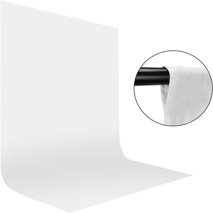 Hridz 2x3m White Backdrop For Photography Videos Events Photoshoot