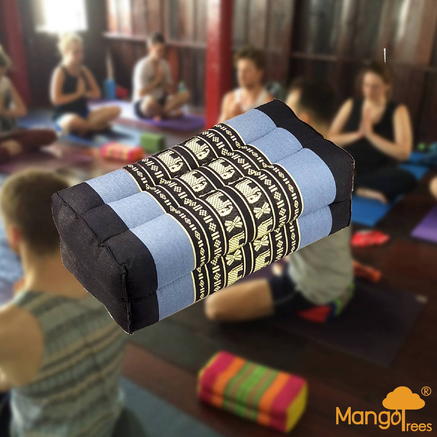 BlueEle Kapok Yoga Block Meditation Cushion Handmade Cotton Firm Support