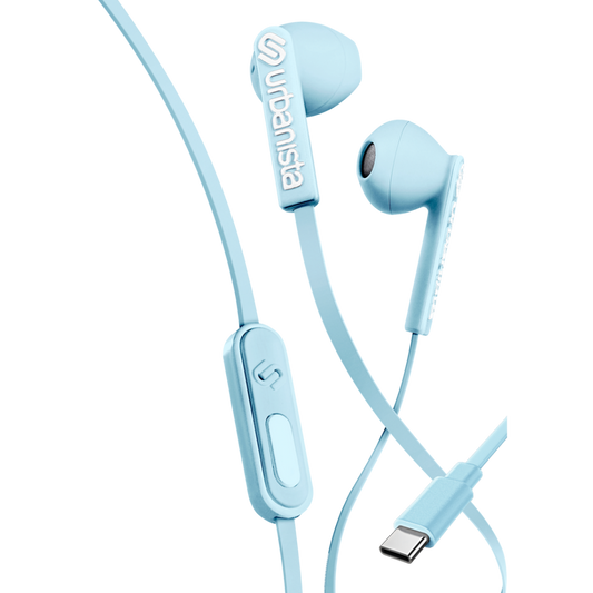 Urbanista San Francisco USB-C Earphones -  Skylight Blue