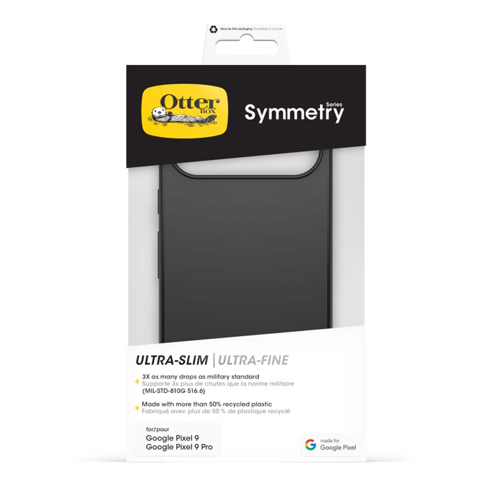 OtterBox Symmetry Back Case for Google Pixel 9/9Pro - Black