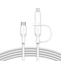 Belkin BoostCharge Pro 2-in-1 Cable Usb-C to USB-C + Lightning Connector - SuperSaverAU - view 5