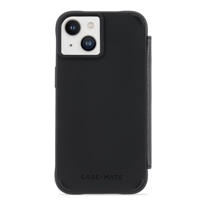 Case-Mate Tough Wallet Folio Case with MagSafe For iPhone 14 / iPhone 13 - Black - SuperSaverAU - view 6