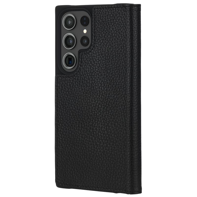 Case-Mate Wallet Folio Antimicrobial Case for Samsung Galaxy S23 Ultra - Black - SuperSaverAU - view 2