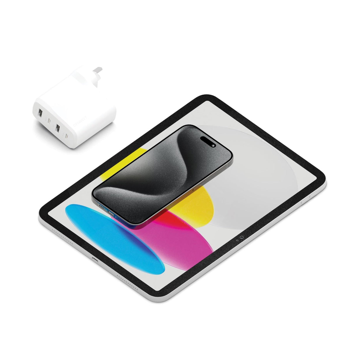 Cygnett Powerplus 45W Multiport Wall Charger AU - White