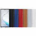 Samsung Galaxy Note 10 Leather Cover Case - Black - SuperSaverAU - view 5
