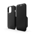 EFM Monaco Leather Wallet Case Armour with D3O 5G Signal Plus for iPhone 13 Pro (6.1" Pro) - Black - SuperSaverAU - view 2