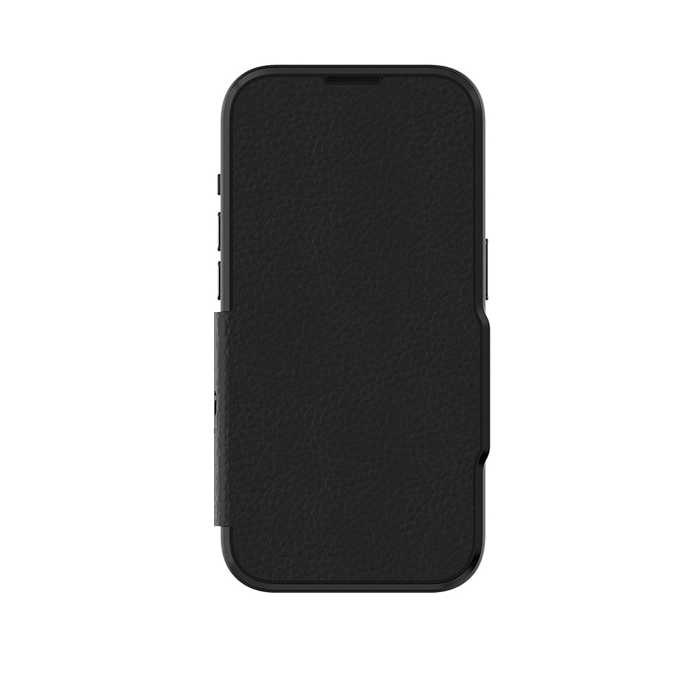 EFM Monaco E-leather Wallet Case Armour With D3O Plus Suits Iphone 15 (6.1") - Black/Space Grey - SuperSaverAU - view 4